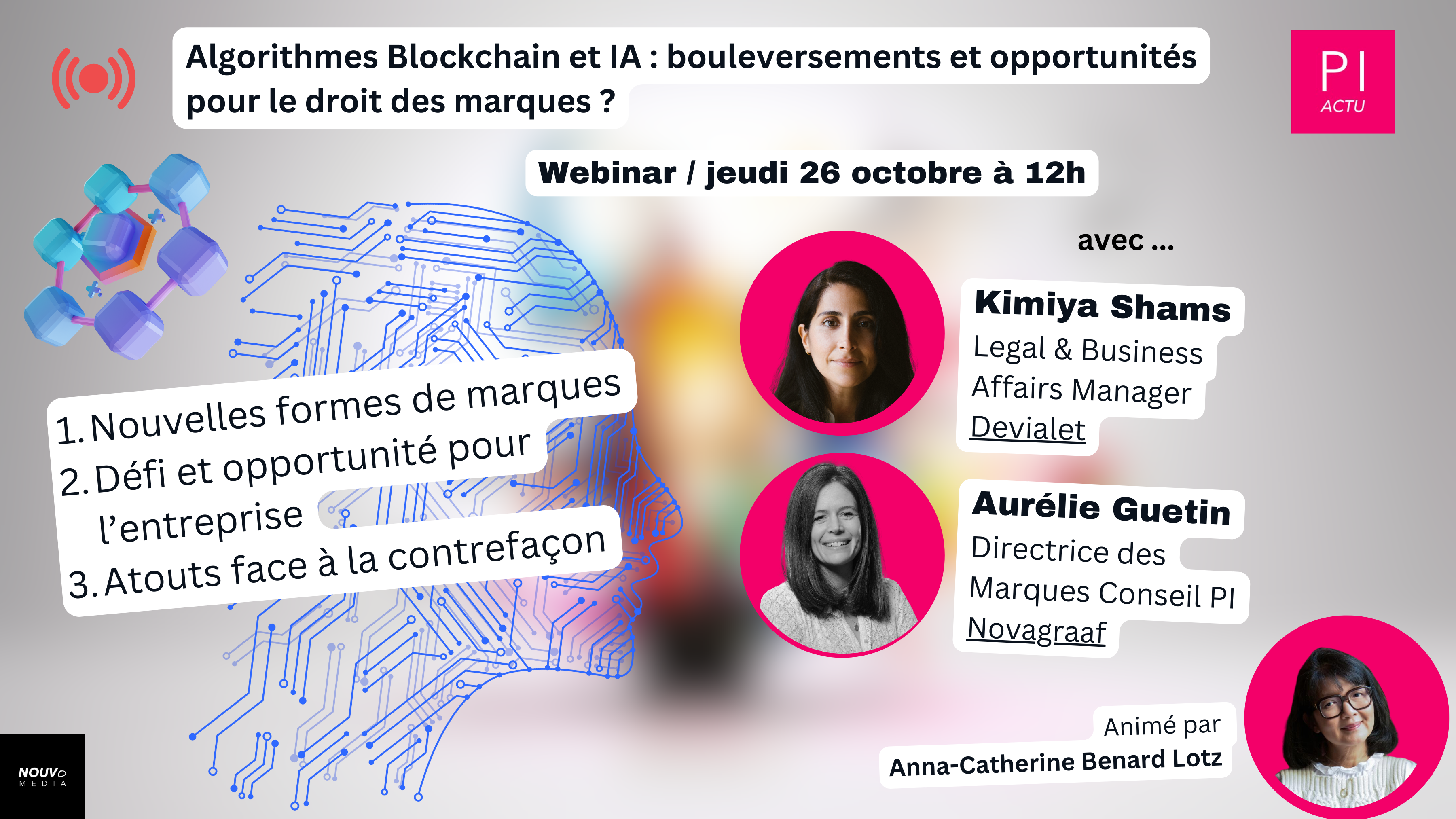 Lire la suite à propos de l’article Algorithmes et blockchain, quelles opportunités pour le droit des marques ?